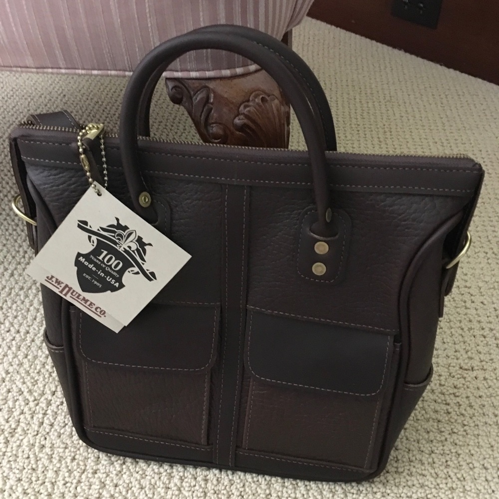 J.W. Hulme bag. Brand new. Never used.